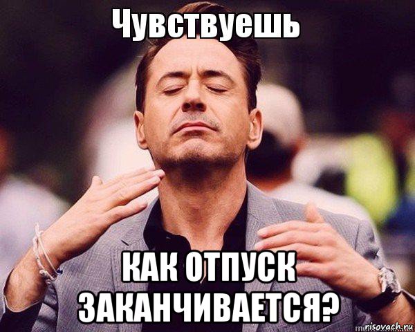  как отпуск заканчивается?, Мем 1
