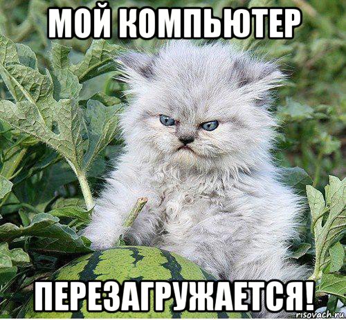 мой компьютер перезагружается!