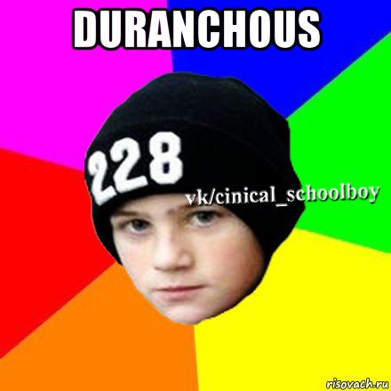 duranchous , Мем  Циничный школьник 1