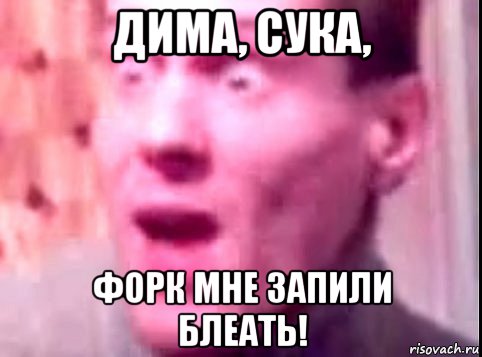 дима, сука, форк мне запили блеать!, Мем Дверь мне запили