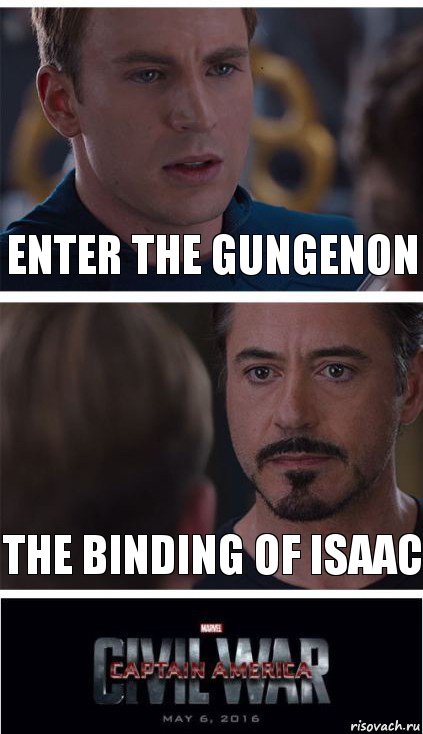 Enter the Gungenon The Binding of Isaac, Комикс   Гражданская Война