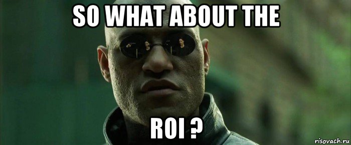 so what about the roi ?