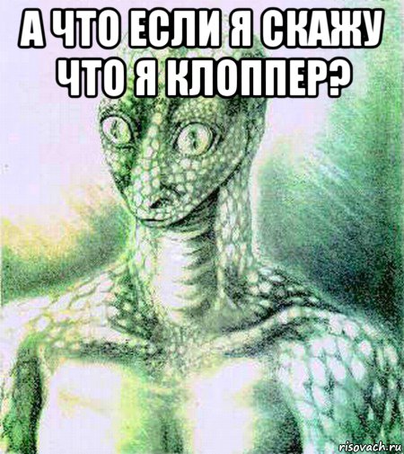 а что если я скажу что я клоппер? 