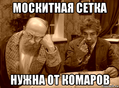 москитная сетка нужна от комаров