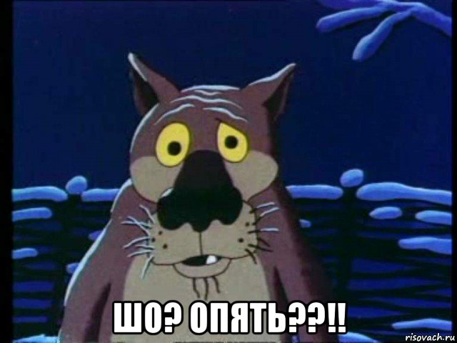  шо? опять??!!, Мем ШО ОПЯТЬ