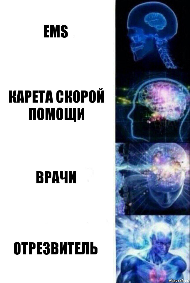 EMS Карета скорой помощи Врачи Отрезвитель, Комикс  Сверхразум