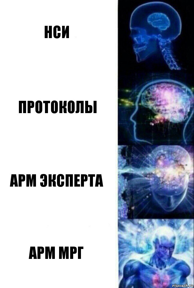 нси протоколы АРМ Эксперта АРМ МРГ, Комикс  Сверхразум