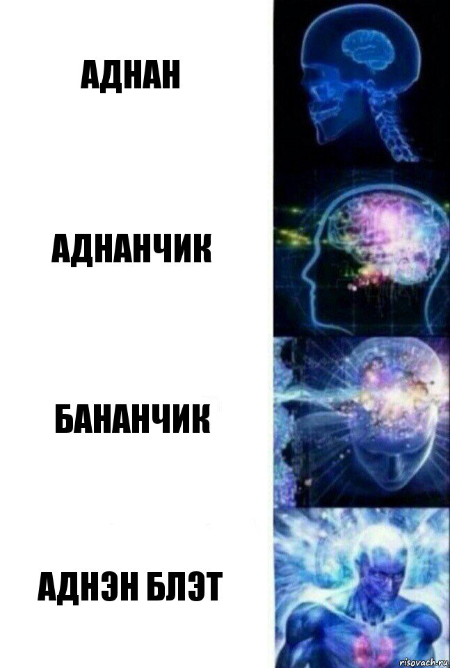 Аднан аднанчик бананчик Аднэн блэт, Комикс  Сверхразум