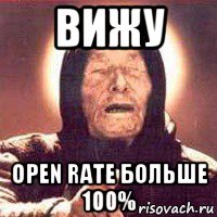 вижу open rate больше 100%, Мем Ванга (цвет)