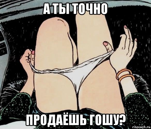 а ты точно продаёшь гошу?, Мем А ты точно