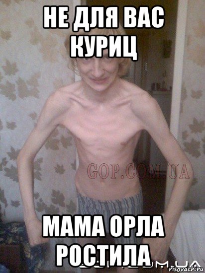 не для вас куриц мама орла ростила