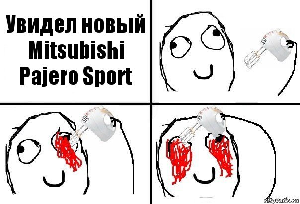 Увидел новый Mitsubishi Pajero Sport