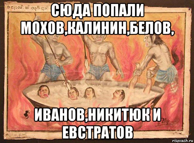 сюда попали мохов,калинин,белов, иванов,никитюк и евстратов