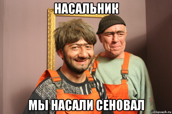 насальник мы насали сеновал