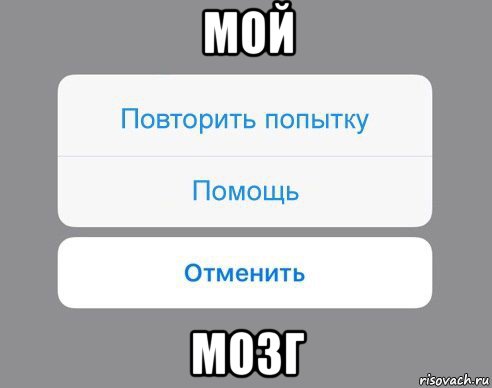 мой мозг