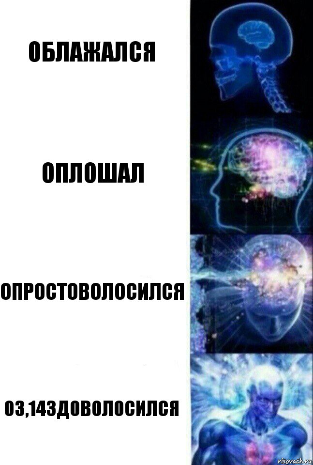 Облажался Оплошал Опростоволосился О3,14здоволосился, Комикс  Сверхразум