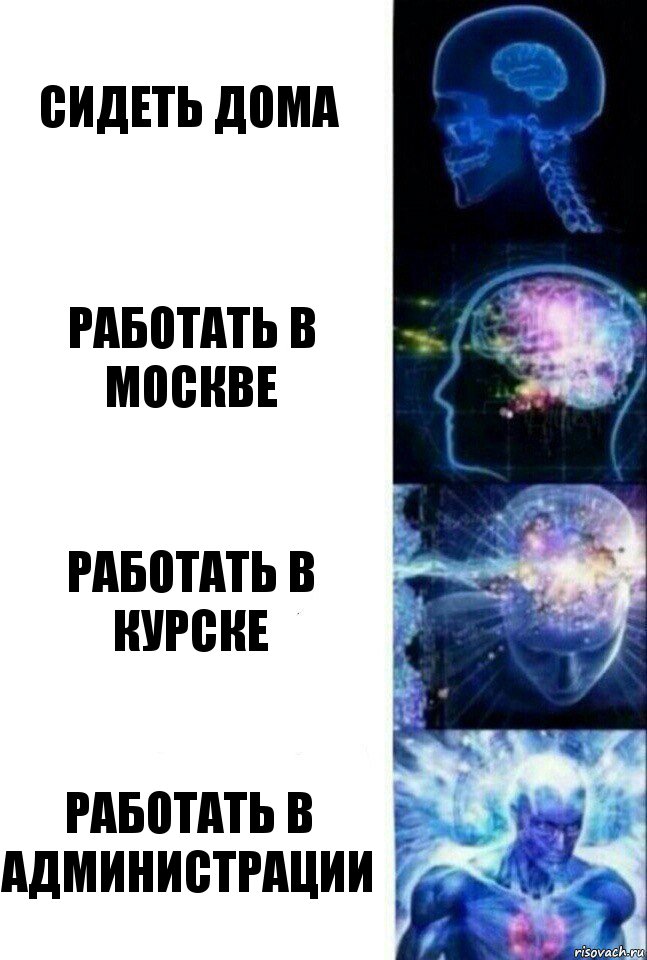 сидеть дома работать в москве работать в курске работать в администрации, Комикс  Сверхразум