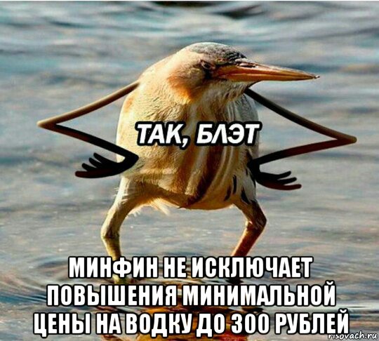  минфин не исключает повышения минимальной цены на водку до 300 рублей