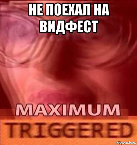 не поехал на видфест 
