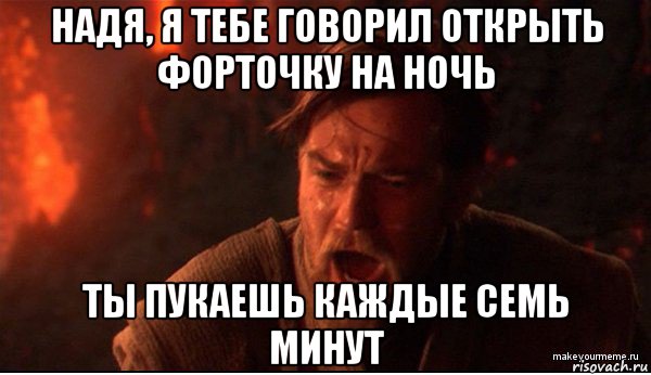 надя, я тебе говорил открыть форточку на ночь ты пукаешь каждые семь минут, Мем ты был мне как брат