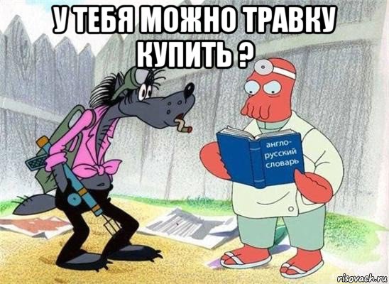 у тебя можно травку купить ? 