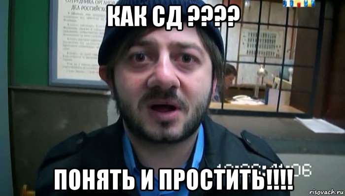 как сд ???? понять и простить!!!!, Мем Бородач