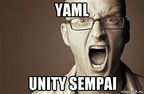 yaml unity sempai, Мем Крик