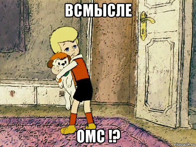 всмысле омс !?, Мем Малыш с собакой