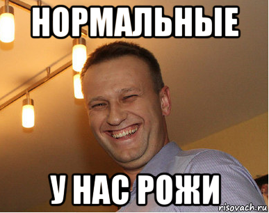 нормальные у нас рожи