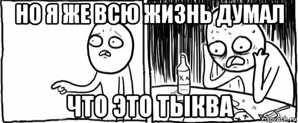 но я же всю жизнь думал что это тыква, Мем  Но я же