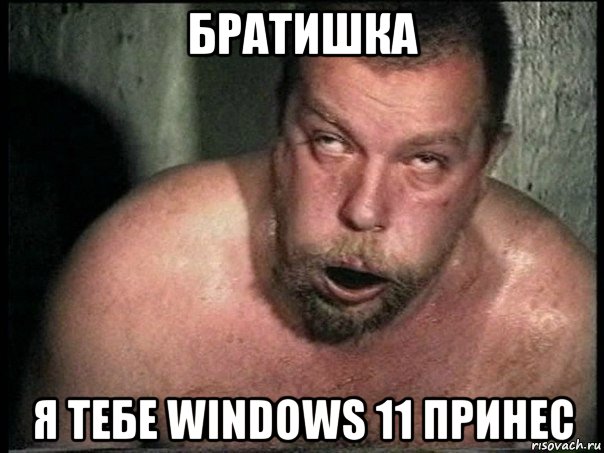 братишка я тебе windows 11 принес