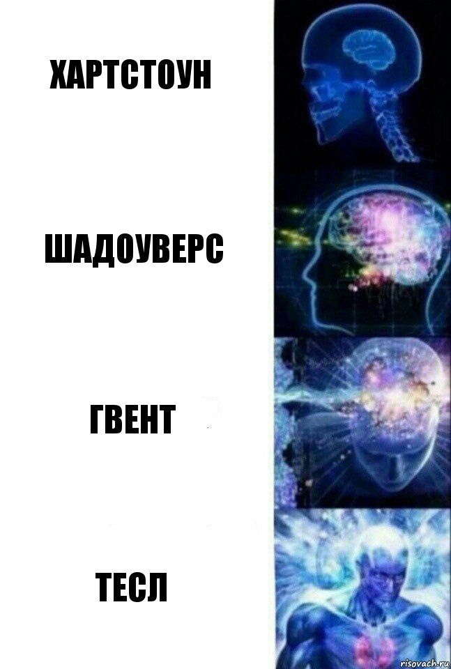 Хартстоун Шадоуверс Гвент ТЕСЛ, Комикс  Сверхразум