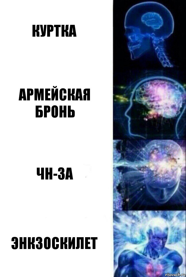 куртка армейская
бронь ЧН-3а энкзоскилет, Комикс  Сверхразум