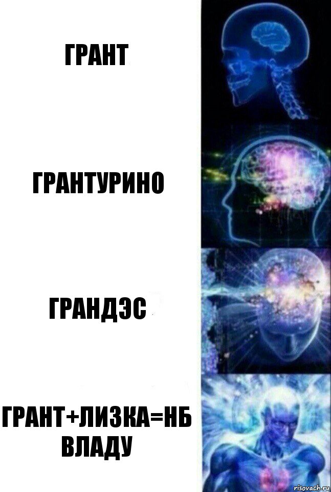 Грант Грантурино грандэс Грант+лизка=нб владу, Комикс  Сверхразум