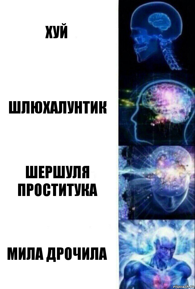 хуй шлюхалунтик шершуля проститука мила дрочила, Комикс  Сверхразум