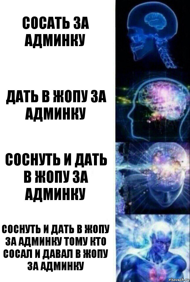 сосать за админку дать в жопу за админку соснуть и дать в жопу за админку соснуть и дать в жопу за админку тому кто сосал и давал в жопу за админку, Комикс  Сверхразум