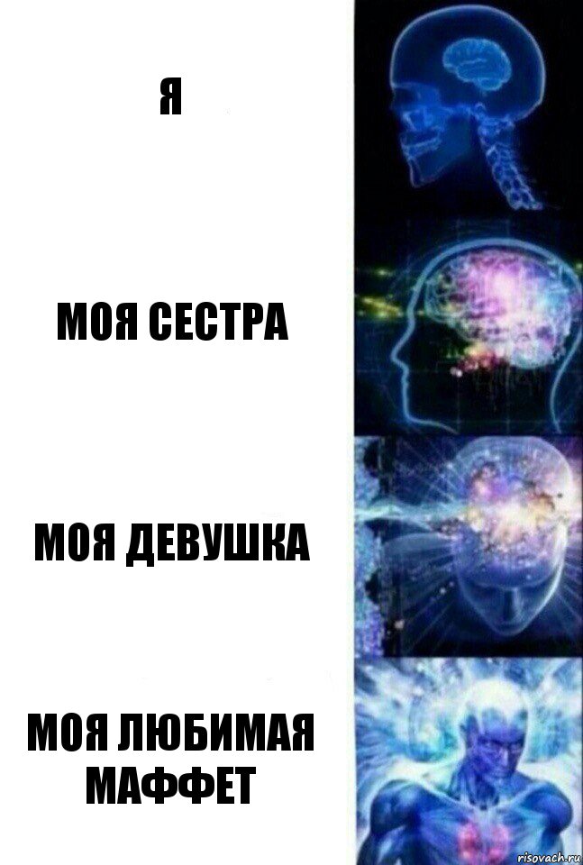 я моя сестра моя девушка моя любимая маффет, Комикс  Сверхразум