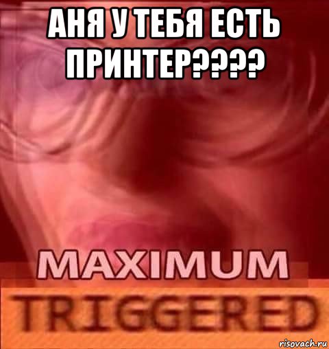 аня у тебя есть принтер???? 