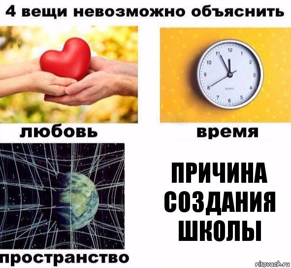 причина создания школы