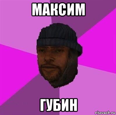 максим губин