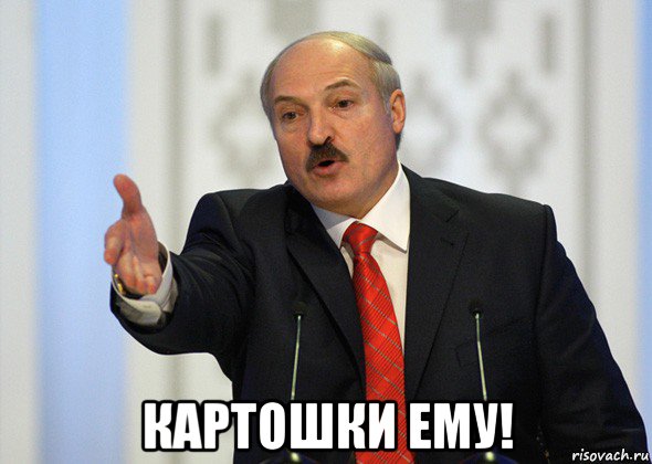  картошки ему!, Мем лукашенко