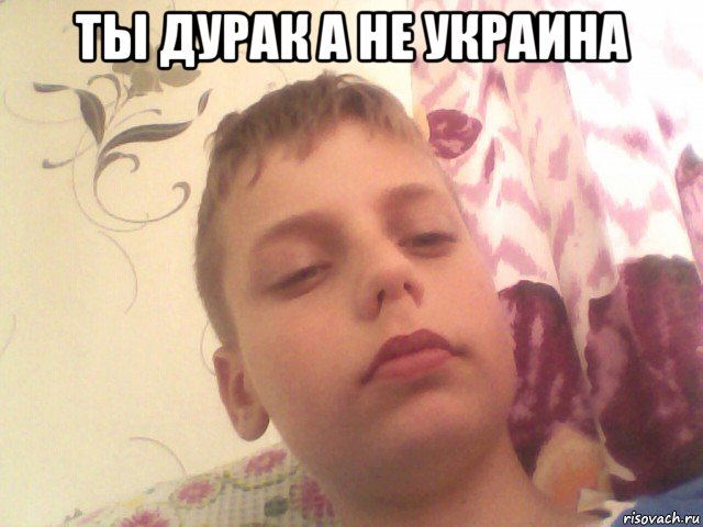 ты дурак а не украина 