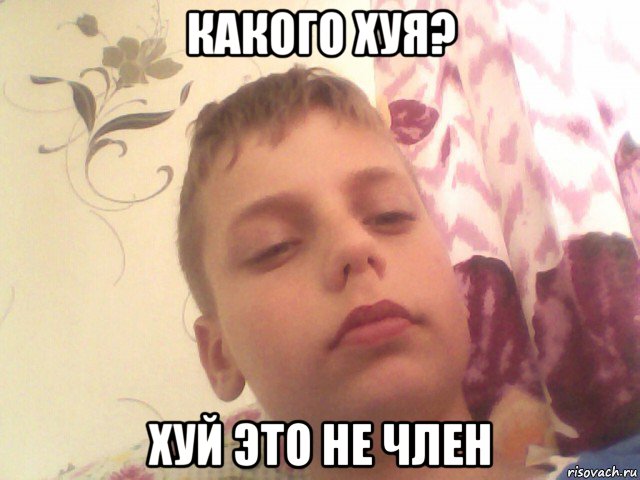 какого хуя? хуй это не член