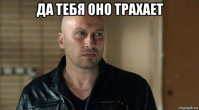 да тебя оно трахает 