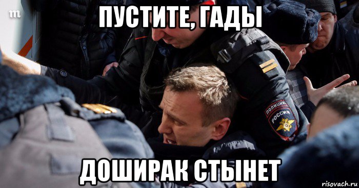 пустите, гады доширак стынет
