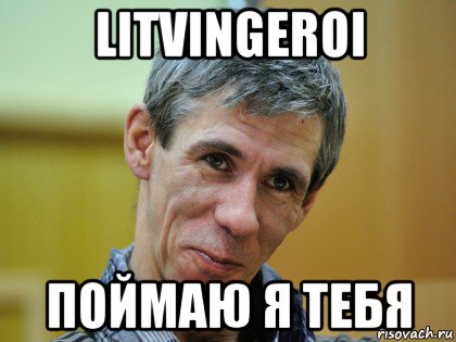 litvingeroi поймаю я тебя