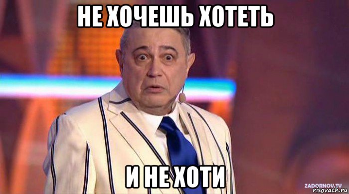 не хочешь хотеть и не хоти, Мем Петросян