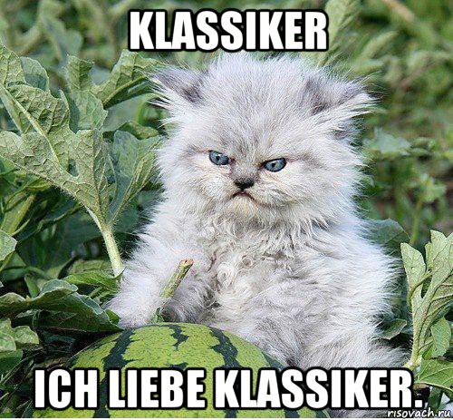 klassiker ich liebe klassiker.