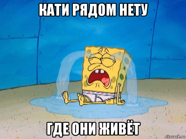кати рядом нету где они живёт