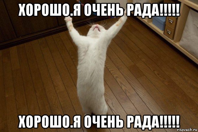 хорошо.я очень рада!!!!! хорошо.я очень рада!!!!!